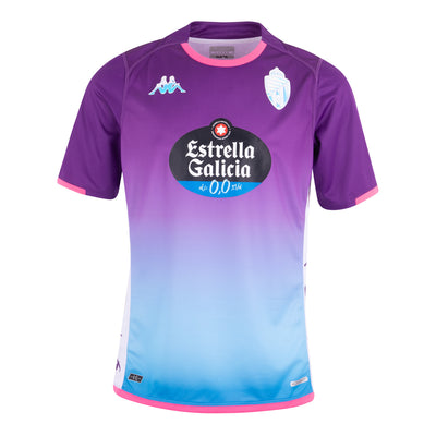 Camiseta de juego Kombat Third Real Valladolid Violeta Hombre