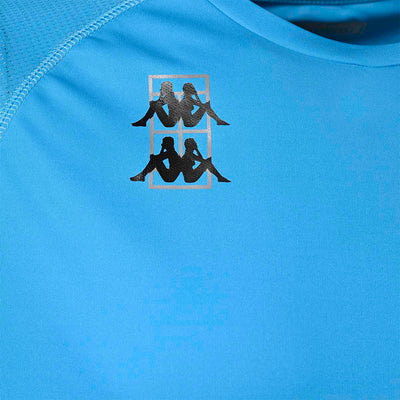 Camiseta Kombat Pádel Dago Azul Hombre