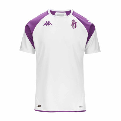 Camiseta de juego Abou PRO 7 Real Valladolid Blanco Niños