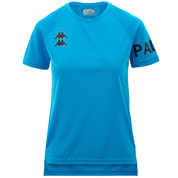 Camiseta Pádel Dest Azul Mujer – Kappa España