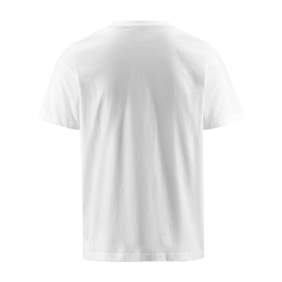 Camiseta Con Logo Frezami Blanco Hombre