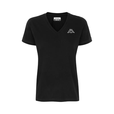 Camiseta Negra Cabou Mujer - imagen 4