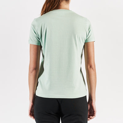 Camiseta Verde Cabou Mujer - imagen 3