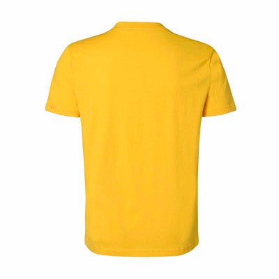 Camiseta Cafers Amarillo Hombre