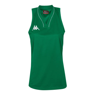 Camiseta de juego Basket Caira Verde Mujer - Imagen 1