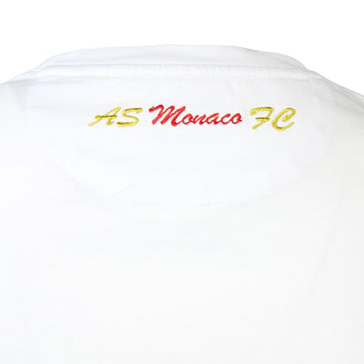Camiseta Eroi Tee As Monaco Blanco Hombre - Imagen 4