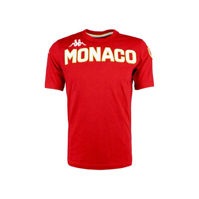 Camiseta Eroi Tee As Monaco Rojo Hombre - Imagen 1