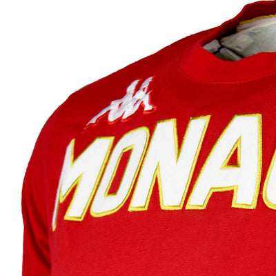 Camiseta Eroi Tee As Monaco Rojo Hombre - Imagen 3