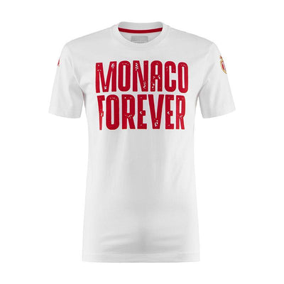 Camiseta Zeeshirc As Monaco Blanco Niños - Imagen 1