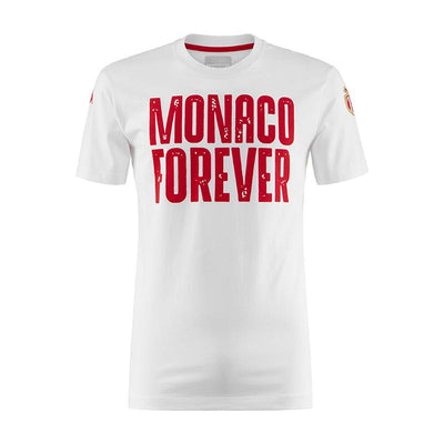 Camiseta Zeeshirc As Monaco Blanco Niños - Imagen 2