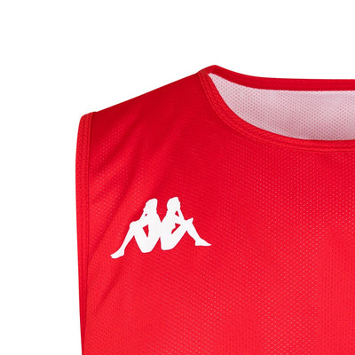 Camiseta de juego Basket Cairosi Rojo Hombre - Imagen 3