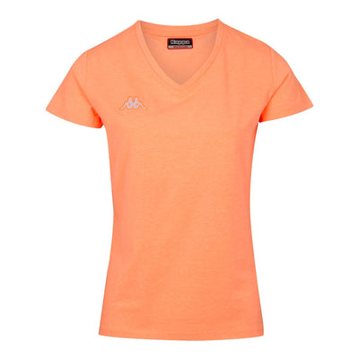 Camiseta Lifestyle Meleti Naranja Mujer - Imagen 1