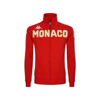 Chaqueta Eroi Fleece As Monaco Rojo Hombre - Imagen 1