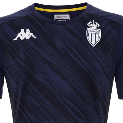 Camiseta Aboupres Pro 4 As Monaco Azul Niños - Imagen 4