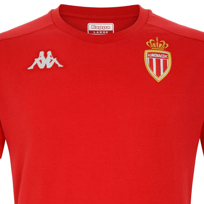 Camiseta Ayba 4 As Monaco Rojo Hombre - Imagen 4