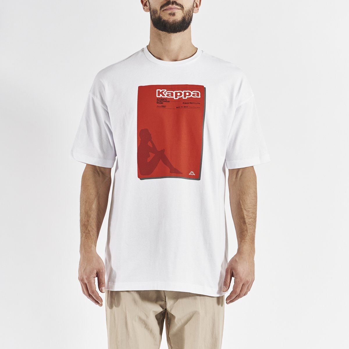 Camiseta Enfas  unisex blanco - Imagen 1