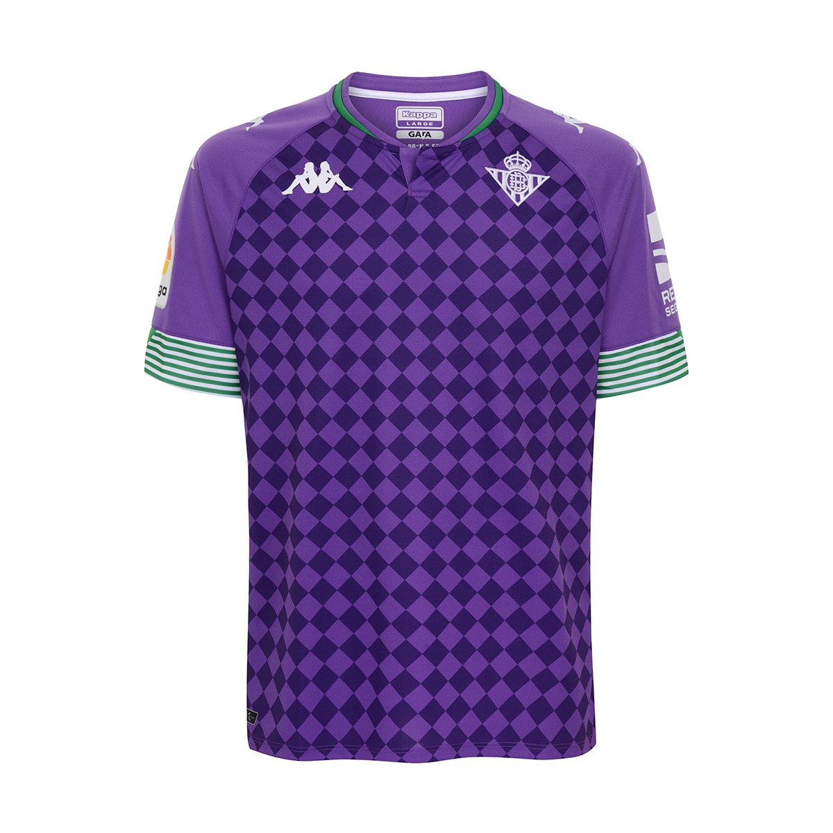Camiseta Kombat Away Real Betis Balompié Púrpura Niños - Imagen 1