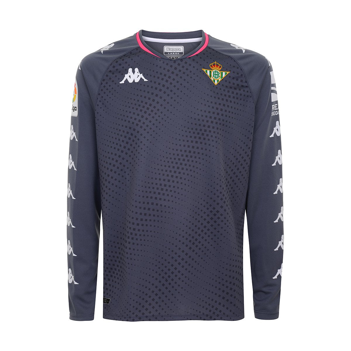 Camiseta Kombat Goalkeeper Real Betis Balompié Gris Niños - Imagen 1