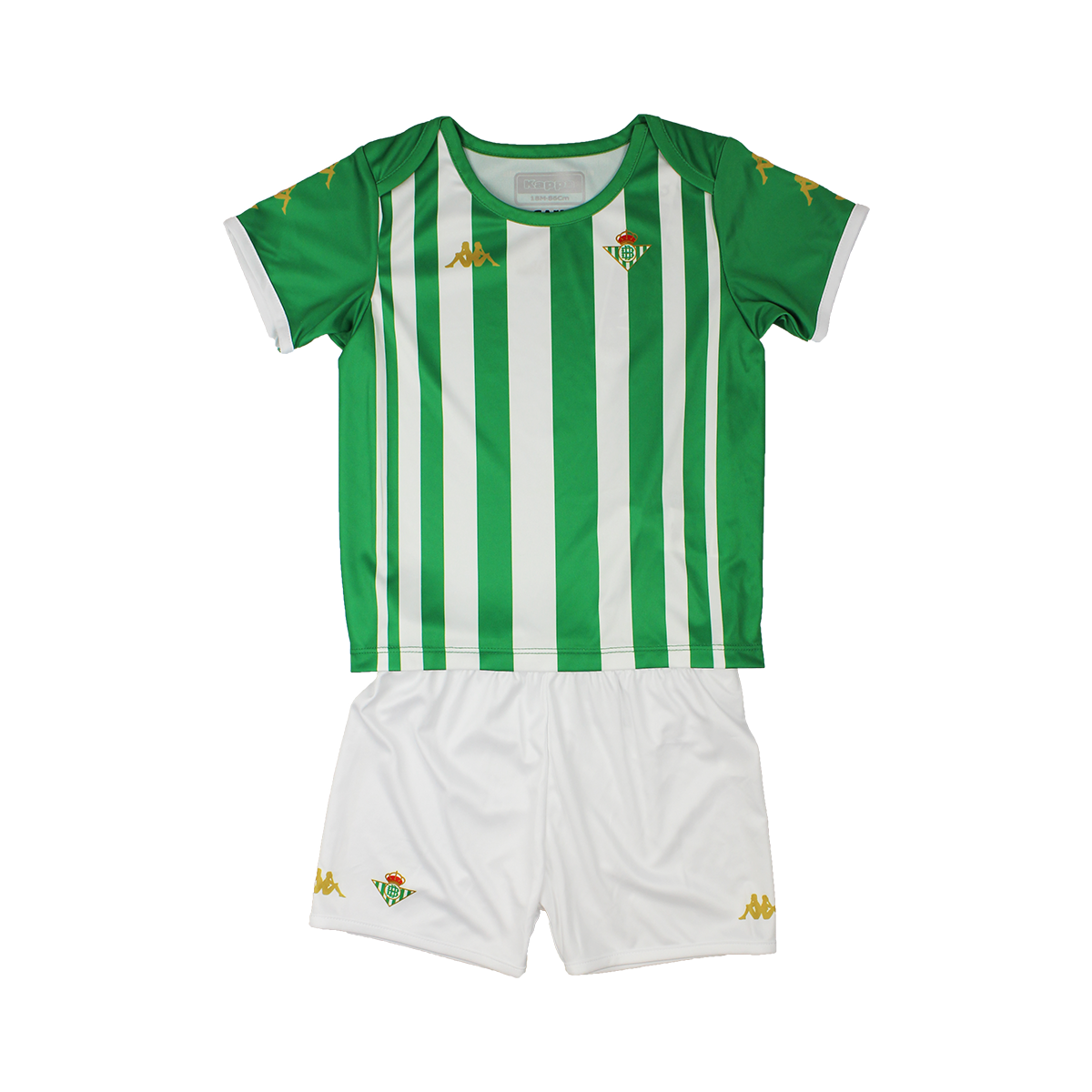 Conjunto Kombat Baby Kit Home Real Betis Balompié Verde Niños - Imagen 1