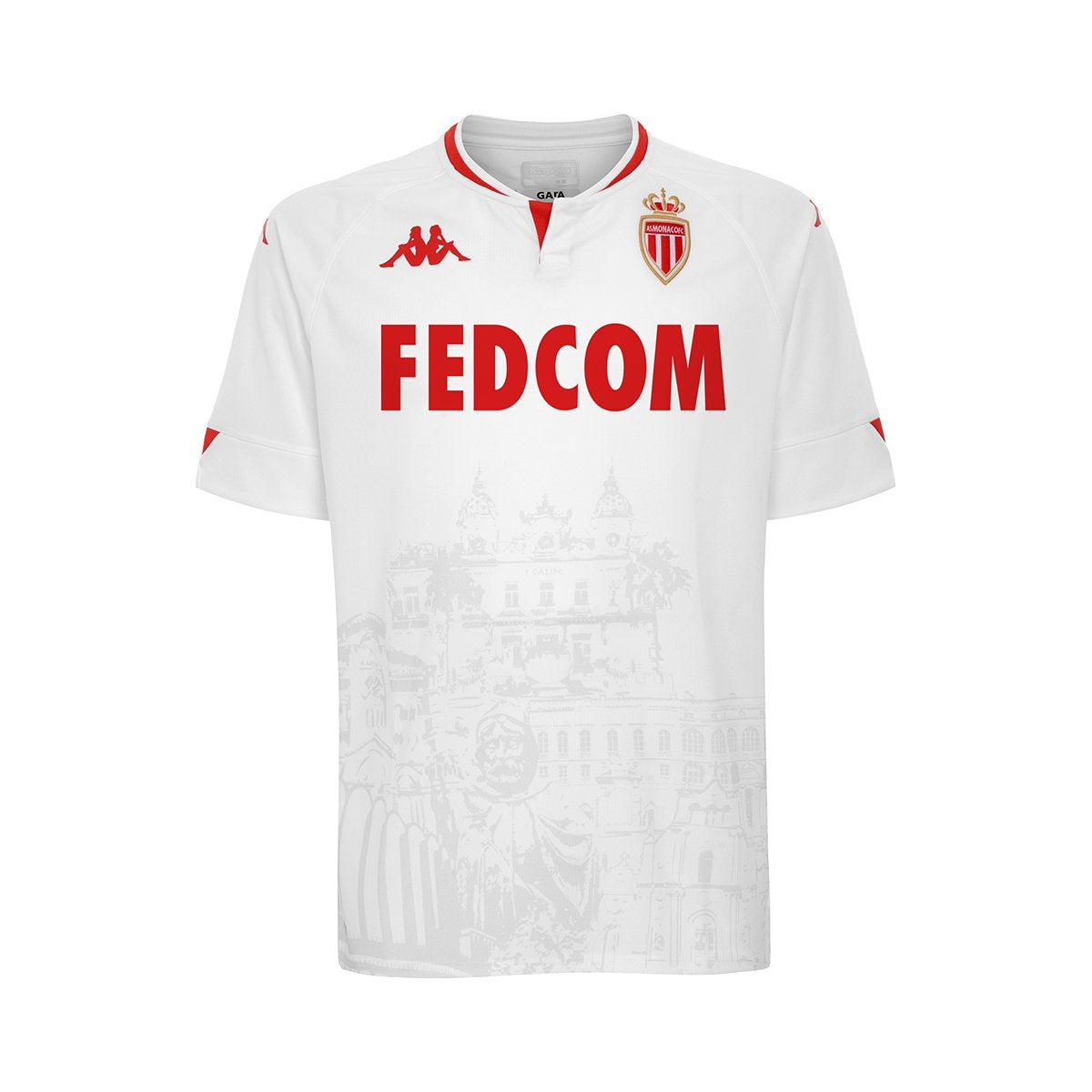 Camiseta Kombat Third As Monaco Blanco Hombre - Imagen 1