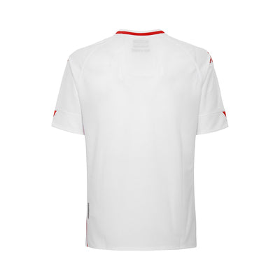 Camiseta Kombat Third As Monaco Blanco Niños - Imagen 3