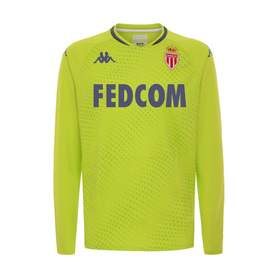 Camiseta Kombat Goalkeeper As Monaco Verde Hombre - Imagen 1