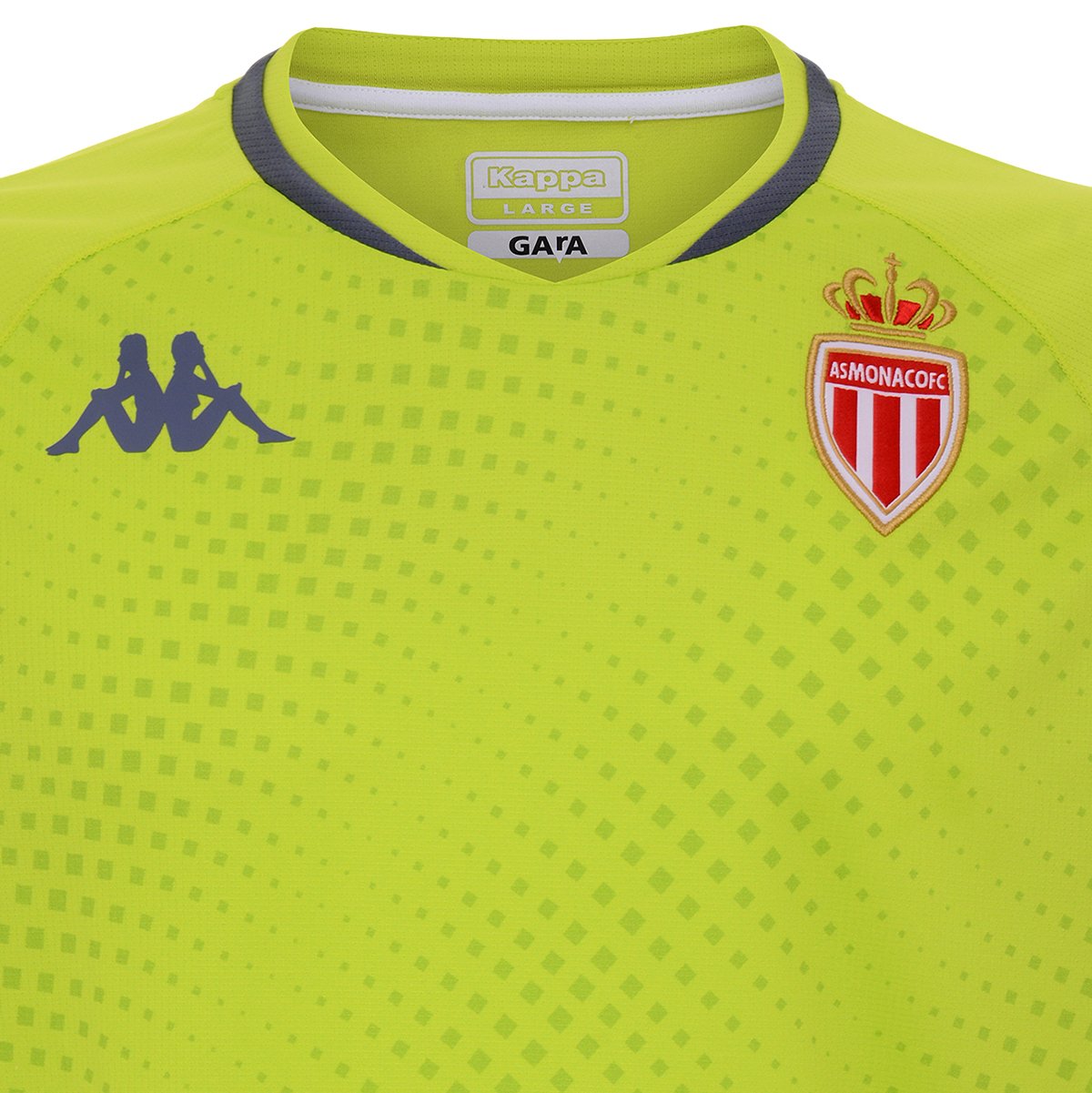 Camiseta Kombat Goalkeeper As Monaco Verde Hombre - Imagen 2