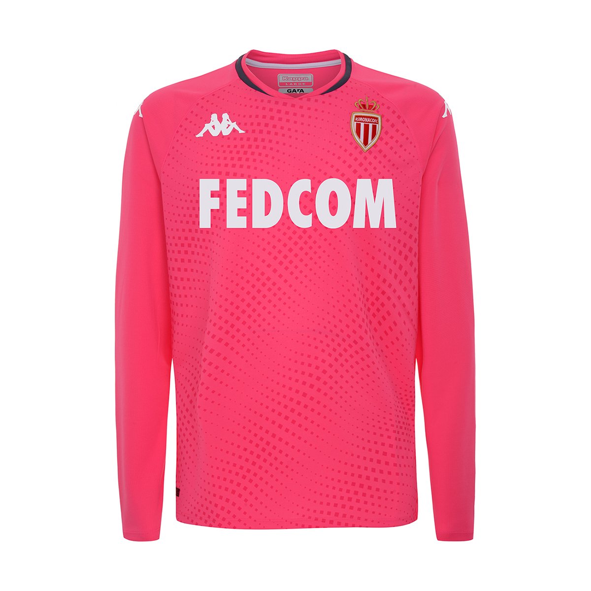 Camiseta Kombat Goalkeeper As Monaco Rosa Niños - Imagen 1
