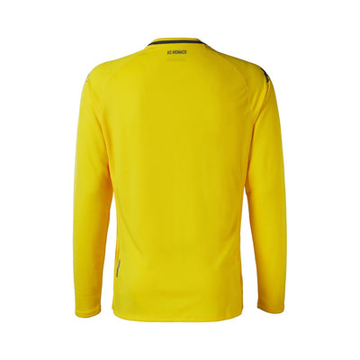 Camiseta Kombat Goalkeeper As Monaco Amarillo Niños - Imagen 3