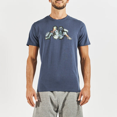 Camiseta Tijun hombre azul - Imagen 4