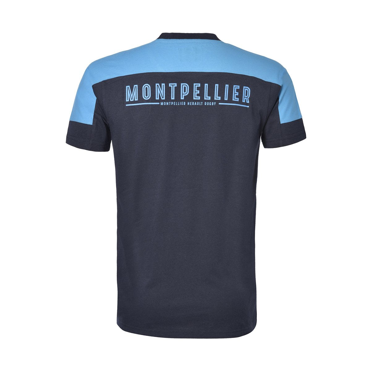 Camiseta Algardi Montpellier Herault Rugby Azul Niños - Imagen 2