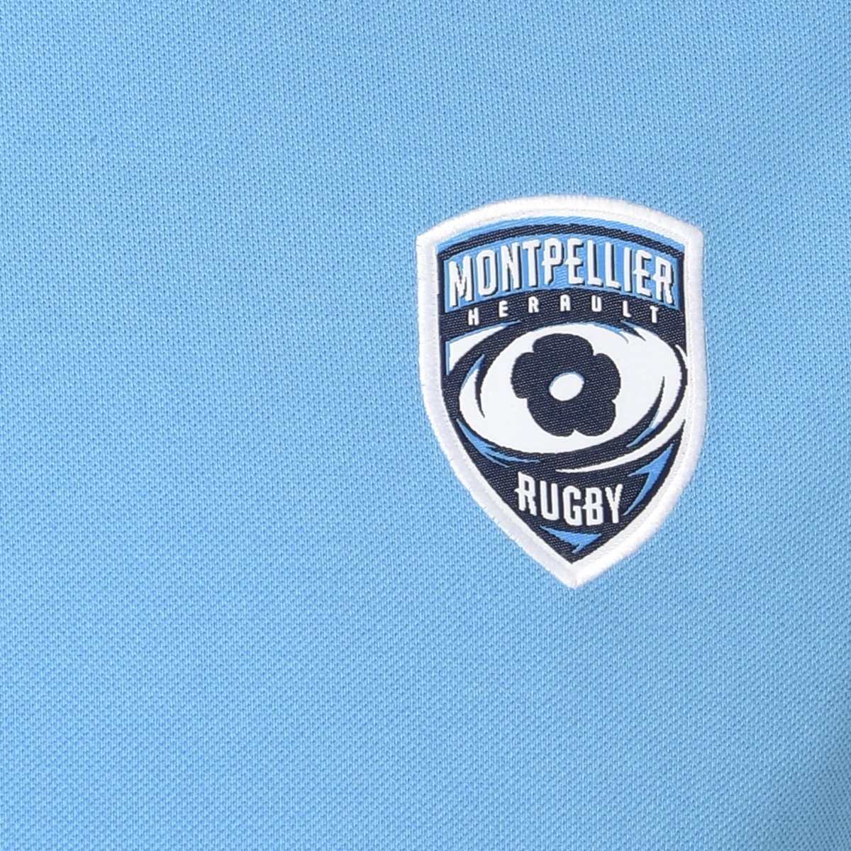 Camiseta Angelico Montpellier Herault Rugby Azul Hombre - Imagen 3
