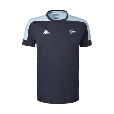 Camiseta Algardi Aviron Bayonnais Azul Hombre - Imagen 1