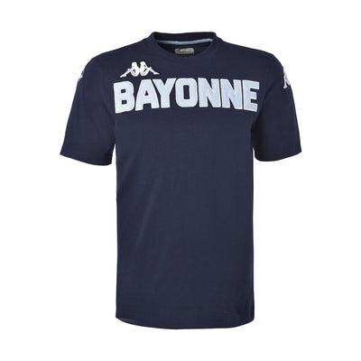 Camiseta Eroi Tee Aviron Bayonnais Azul Hombre - Imagen 1