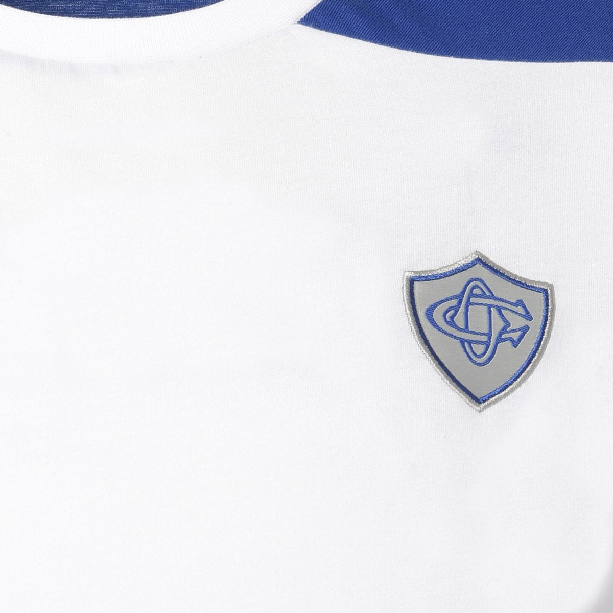 Camiseta Algardi Castres Olympique Blanco Hombre - Imagen 3
