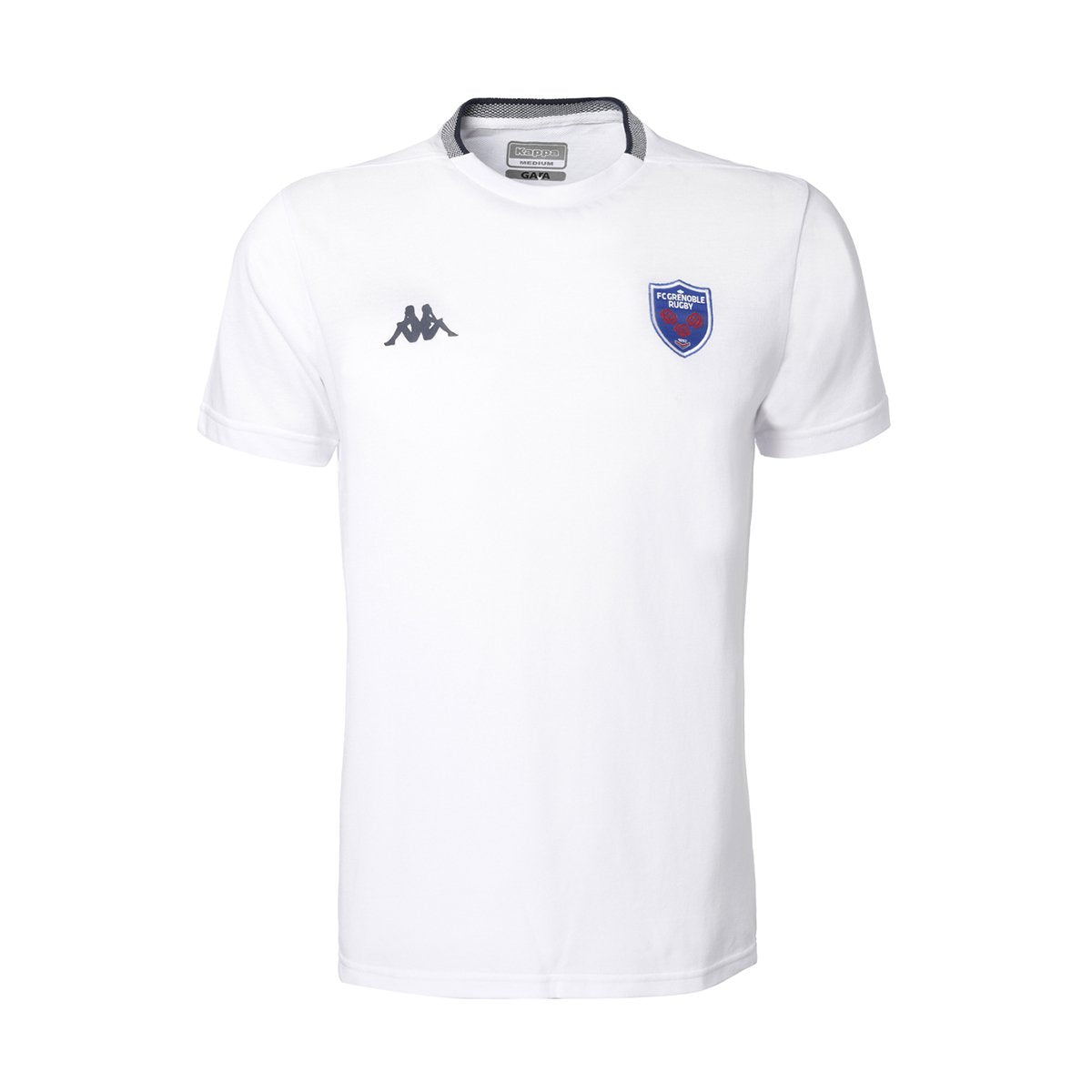 Camiseta Angelico Fc Grenoble Rugby Blanco Hombre - Imagen 1
