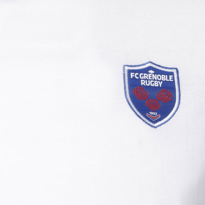 Camiseta Angelico Fc Grenoble Rugby Blanco Hombre - Imagen 3