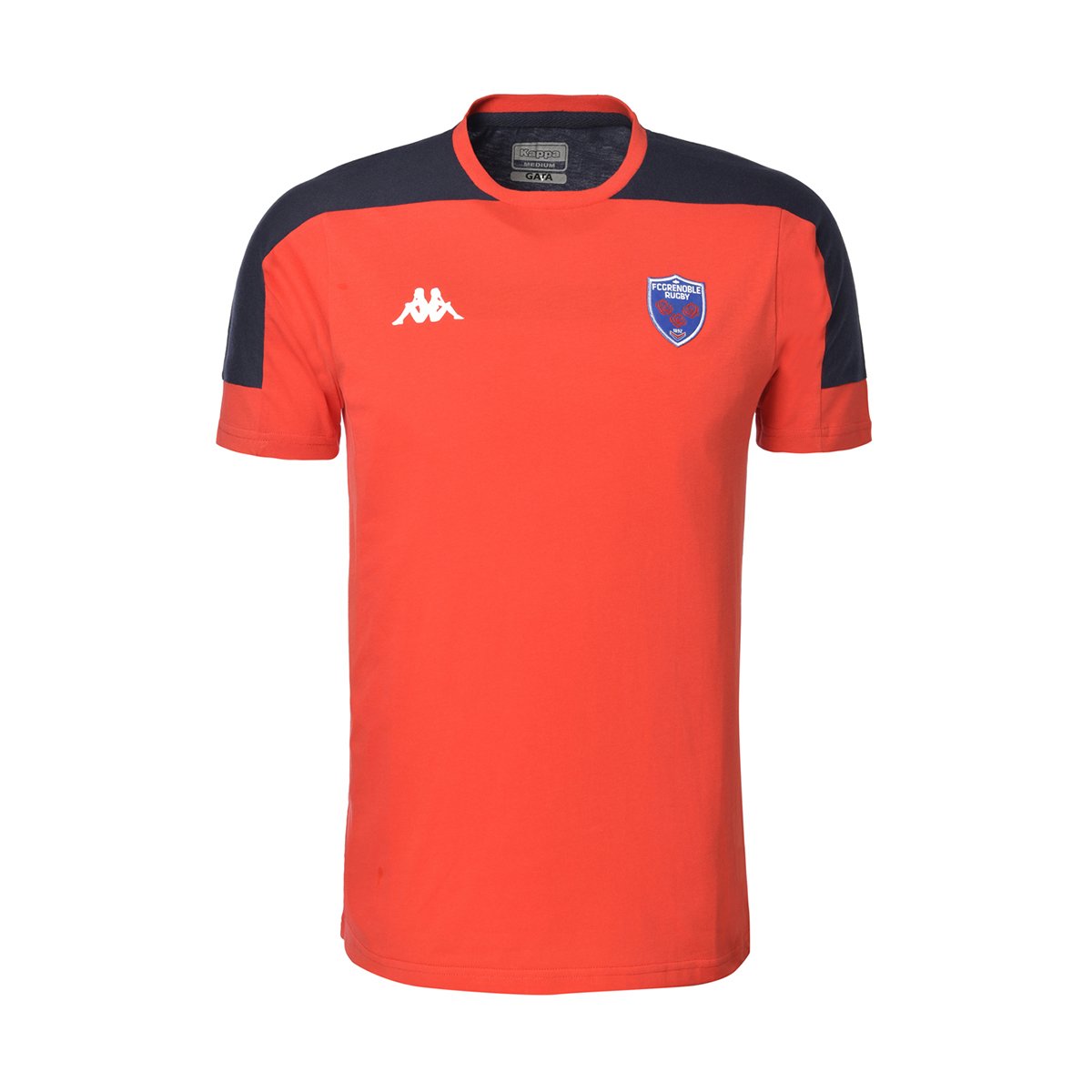 Camiseta Algardi Fc Grenoble Rugby Rojo Hombre - Imagen 1