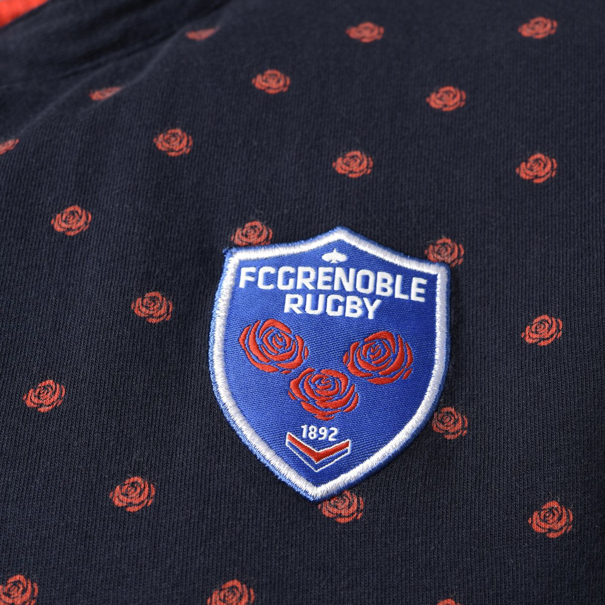 Camiseta Abbaco Fc Grenoble Rugby Azul Hombre - Imagen 3