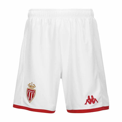 Pantalones Cortos Kombat Ryder AS Monaco 23/24 Blanco Hombre
