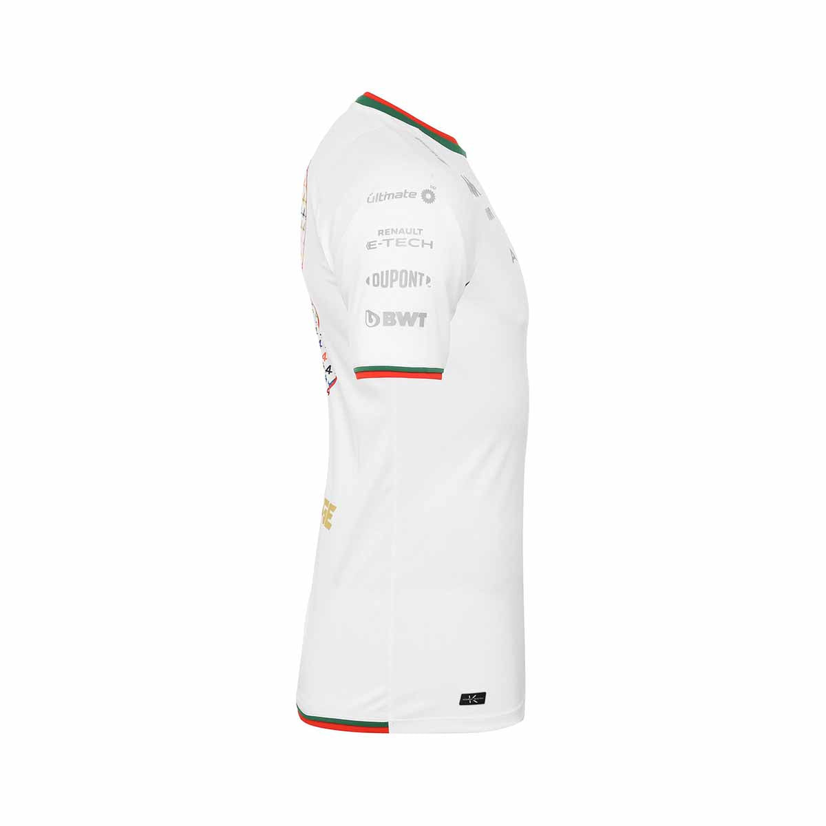 Camiseta Kombat GP Mexico BWT Alpine F1 Team blanco hombre