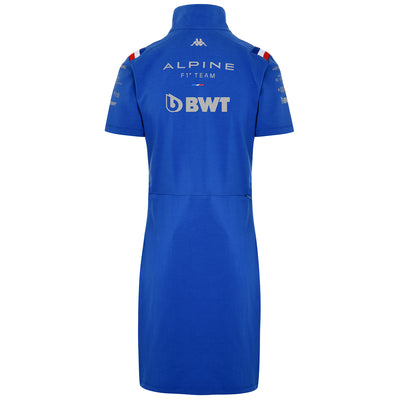 Vestido Arukif BWT Alpine F1 Team Azul Mujer - imagen 3
