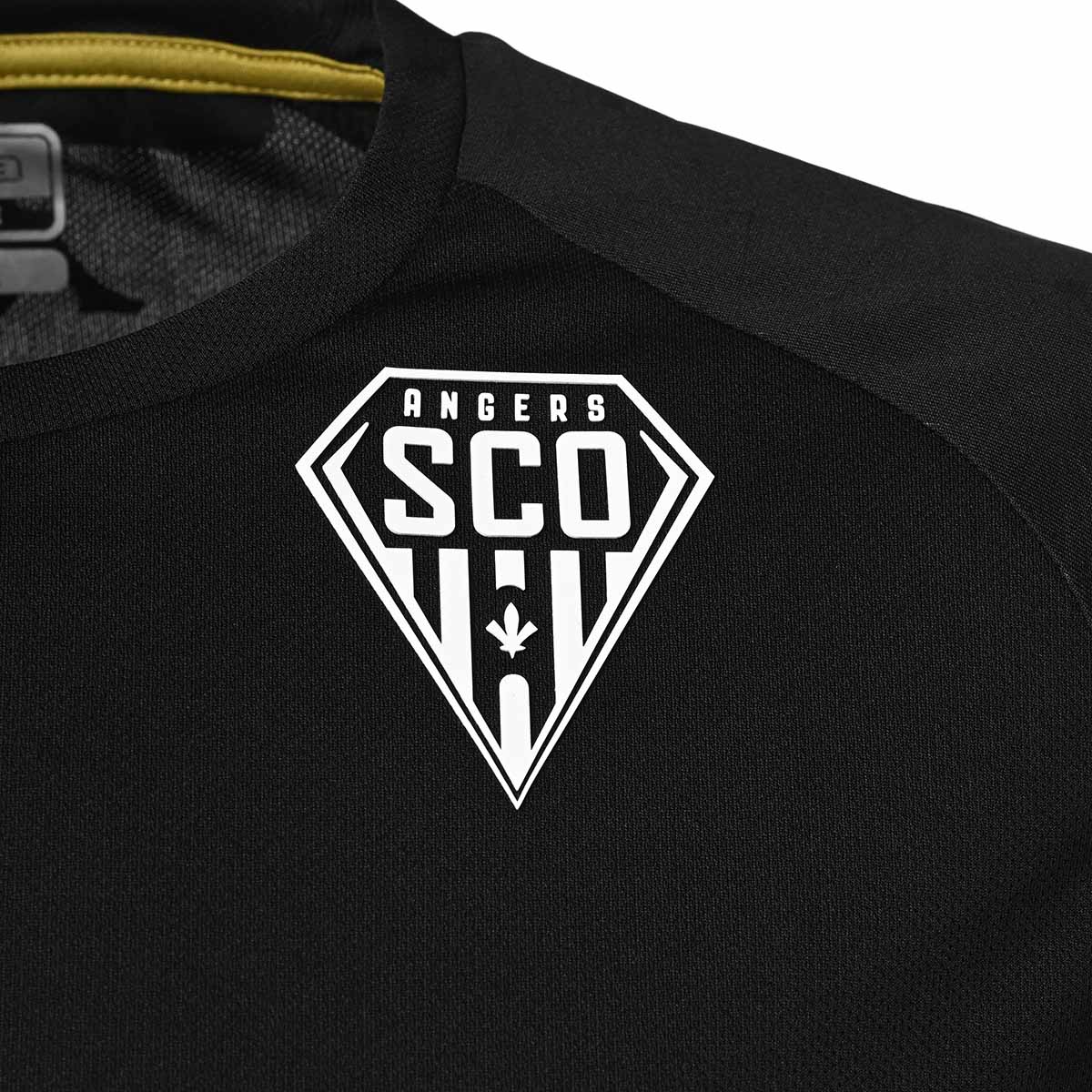 Abou Pro 6 Angers SCO 22/23 Camiseta Negra Niño
