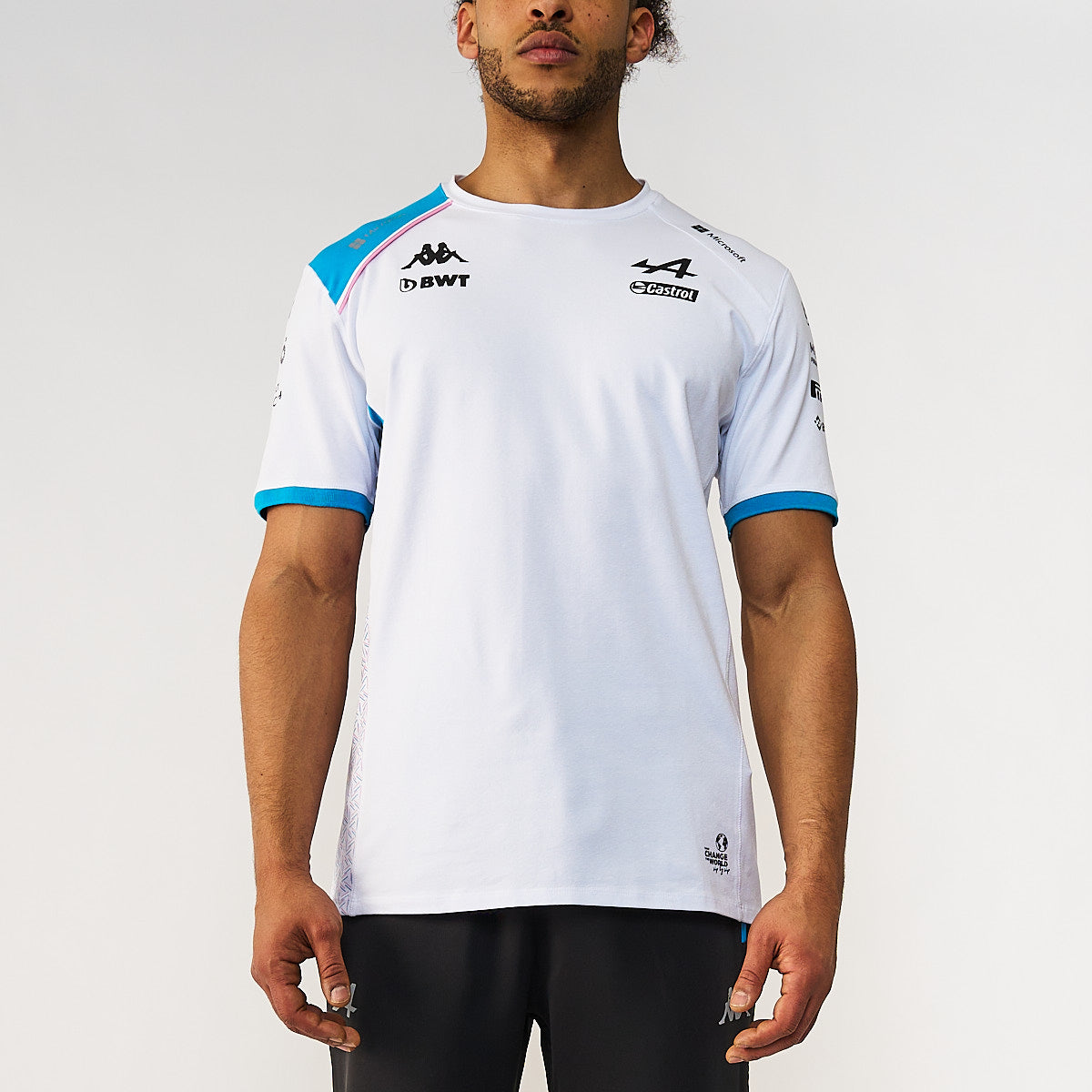 Camiseta Amiry Alpine F1 Blanco Hombre