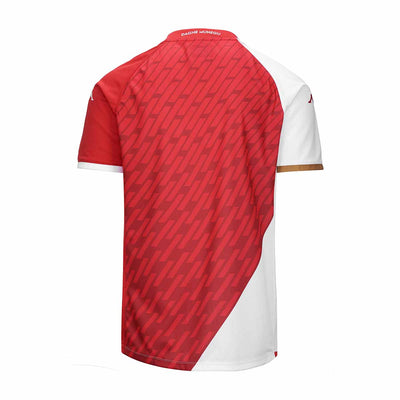 Camiseta de Juego Kombat Home AS Monaco 23/24 Rojo Niños