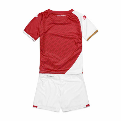 Kit Kombat Kit Home AS Monaco 23/24 Rojo Niños