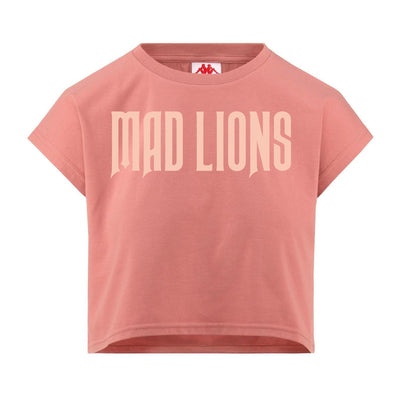 Camiseta Mad Lions 222 Banda Lavars Marrón Mujer