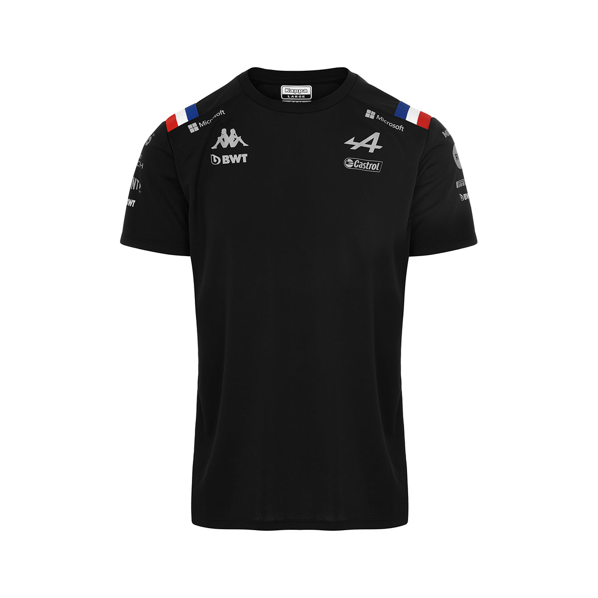 Camiseta Abolif BWT Alpine F1 Team Negra Hombre - imagen 1