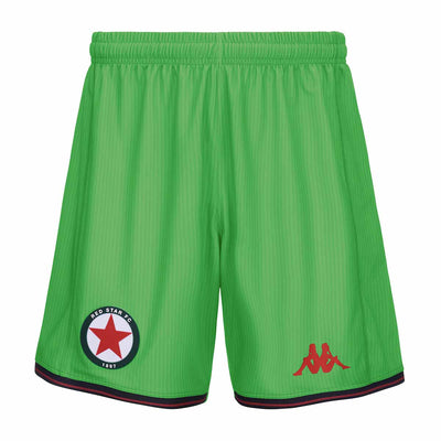 Pantalones Cortos Kombat Ryder Home Red Star FC 23/24 Verde Hombre