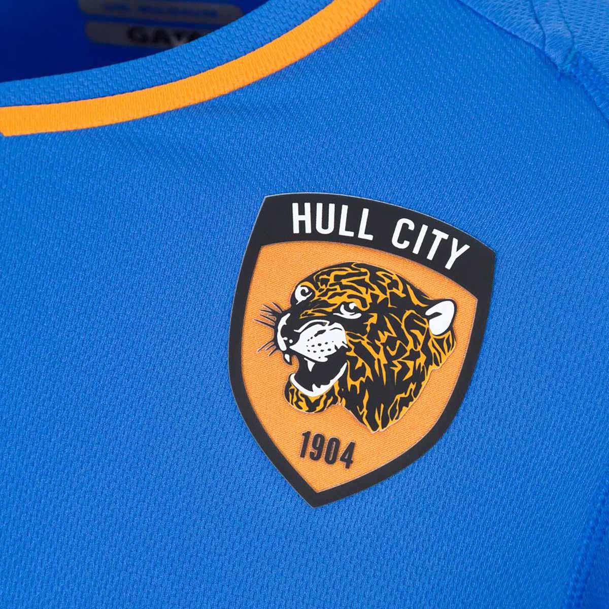 Camiseta de Juego Kombat Pro Third Hull City 23/24 Azul Hombre